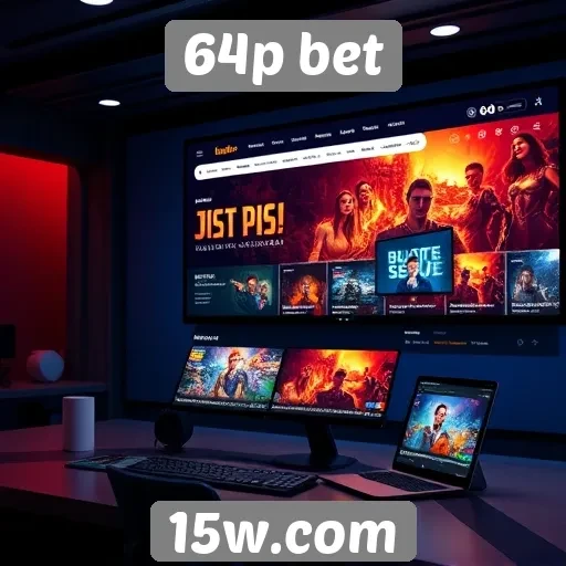 Experiência do usuário e interface do 64p bet
